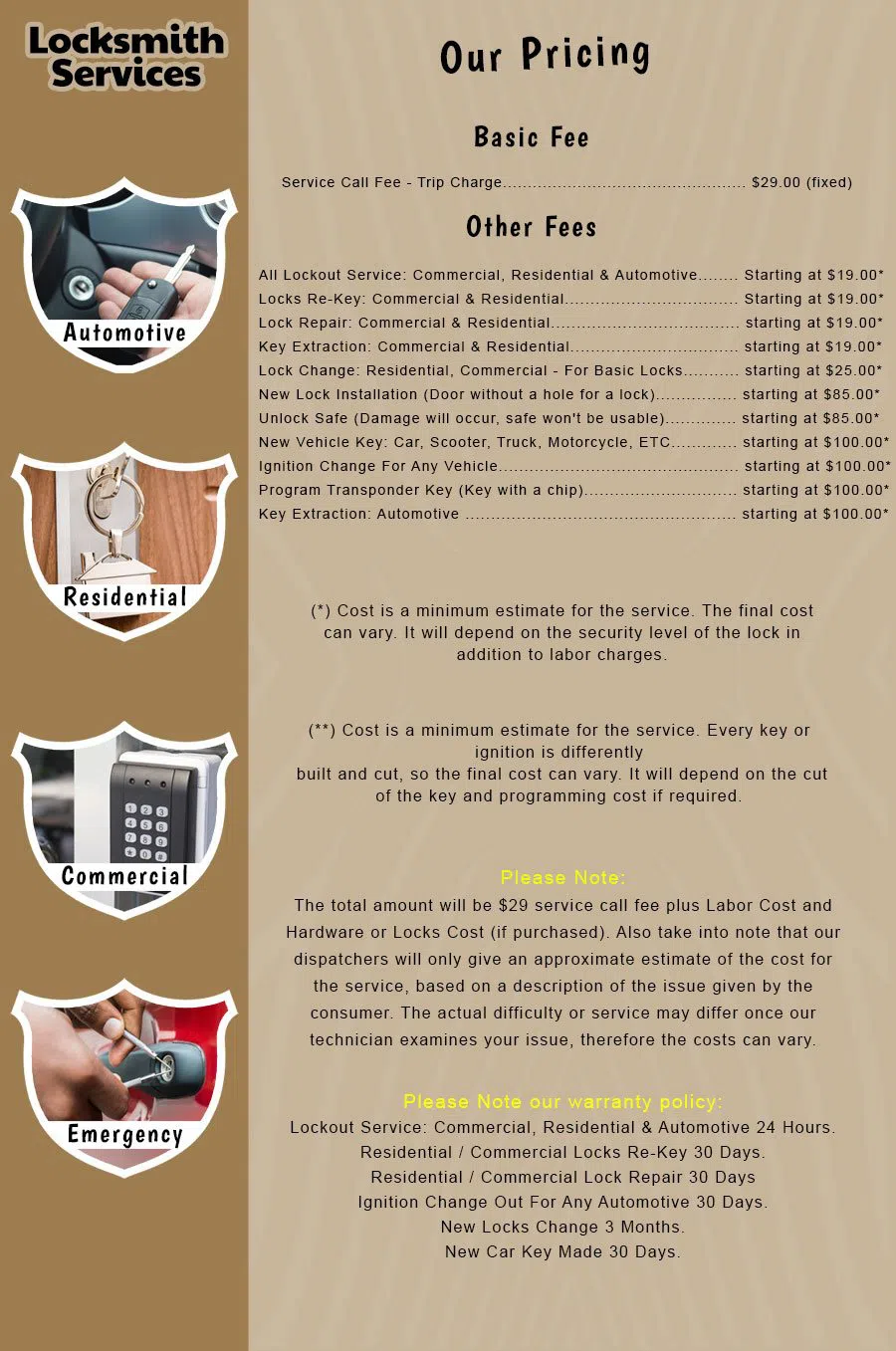 Elite Locksmith Services Orland Park, IL 708-377-5065